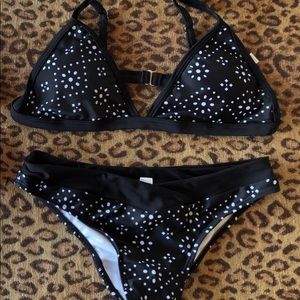 Black Cutout Bikini